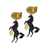 Dark Horse Sport Earrings