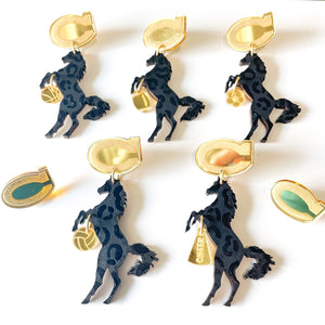 Dark Horse Sport Earrings