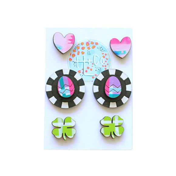 Interchangeable Holiday Studs