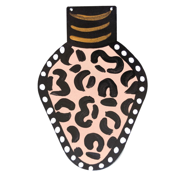 Leopard Bulb Pendant